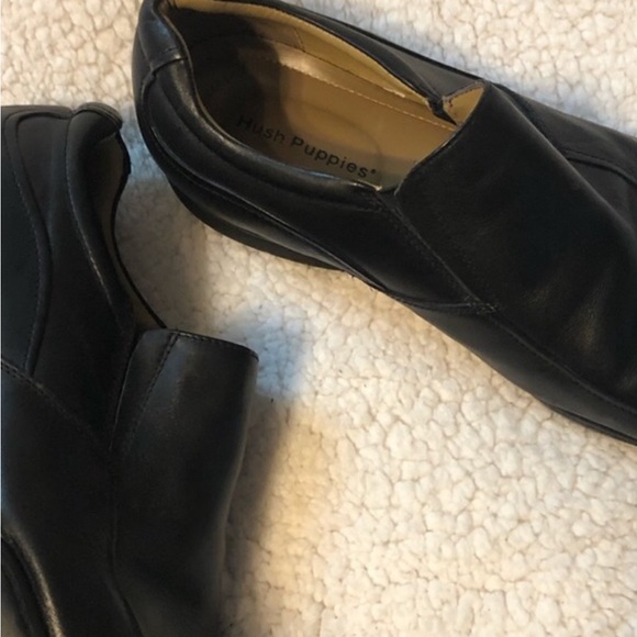 Hushpuppies oxfords driving slip on leather sheep loafers - Picture 2 of 13